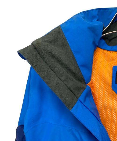 Patagonia（パタゴニア）Patagonia (パタゴニア) パウダーボウルジャケット ブルー×オレンジ サイズ:XSの古着・服飾アイテム
