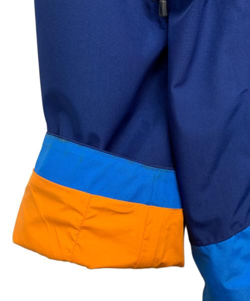 Patagonia（パタゴニア）Patagonia (パタゴニア) パウダーボウルジャケット ブルー×オレンジ サイズ:XSの古着・服飾アイテム