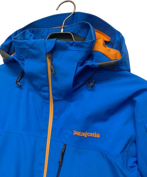Patagonia（パタゴニア）Patagonia (パタゴニア) パウダーボウルジャケット ブルー×オレンジ サイズ:XSの古着・服飾アイテム