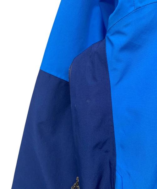 Patagonia（パタゴニア）Patagonia (パタゴニア) パウダーボウルジャケット ブルー×オレンジ サイズ:XSの古着・服飾アイテム