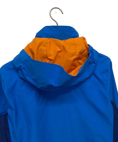 Patagonia（パタゴニア）Patagonia (パタゴニア) パウダーボウルジャケット ブルー×オレンジ サイズ:XSの古着・服飾アイテム