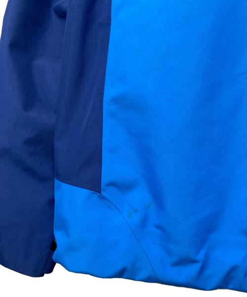Patagonia（パタゴニア）Patagonia (パタゴニア) パウダーボウルジャケット ブルー×オレンジ サイズ:XSの古着・服飾アイテム