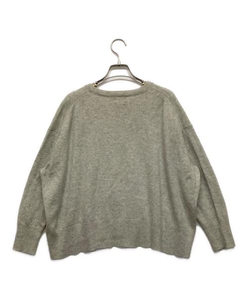 POLO RALPH LAUREN（ポロ・ラルフローレン）POLO RALPH LAUREN (ポロ・ラルフローレン) 薄手ニット グレー サイズ:XSの古着・服飾アイテム