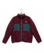 NIKE ACGナイキエーシージー）の古着「Arctic Wolf Full Zip Top Night Maroon」｜ボルドー×グリーン