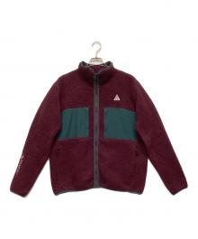 NIKE ACG（ナイキエーシージー）の古着「Arctic Wolf Full Zip Top Night Maroon」｜ボルドー×グリーン
