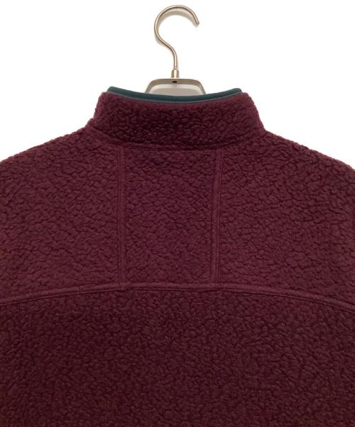 NIKE ACG（ナイキエーシージー）NIKE ACG (ナイキエーシージー) Arctic Wolf Full Zip Top Night Maroon ボルドー×グリーン サイズ:Lの古着・服飾アイテム