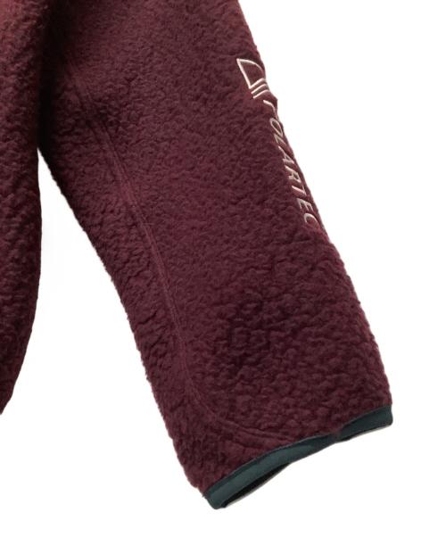 NIKE ACG（ナイキエーシージー）NIKE ACG (ナイキエーシージー) Arctic Wolf Full Zip Top Night Maroon ボルドー×グリーン サイズ:Lの古着・服飾アイテム