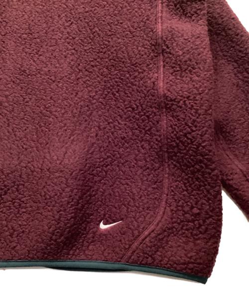 NIKE ACG（ナイキエーシージー）NIKE ACG (ナイキエーシージー) Arctic Wolf Full Zip Top Night Maroon ボルドー×グリーン サイズ:Lの古着・服飾アイテム