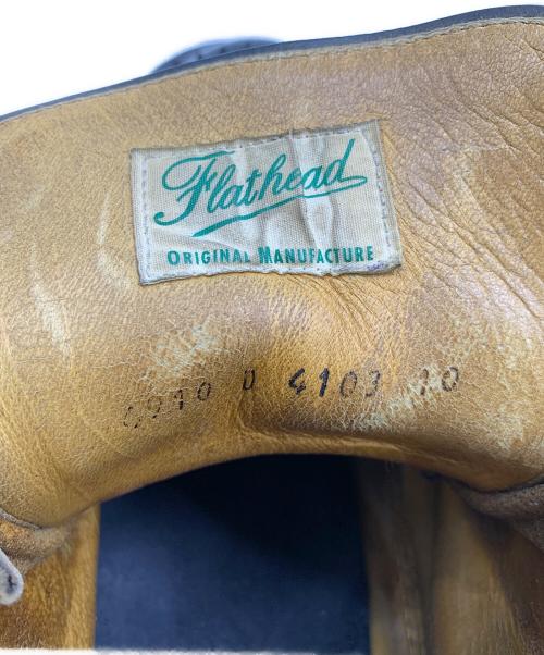 THE FLAT HEAD（ザ・フラットヘッド）THE FLAT HEAD (ザ・フラットヘッド) Danner (ダナー) ワークブーツ ブラック サイズ:10の古着・服飾アイテム