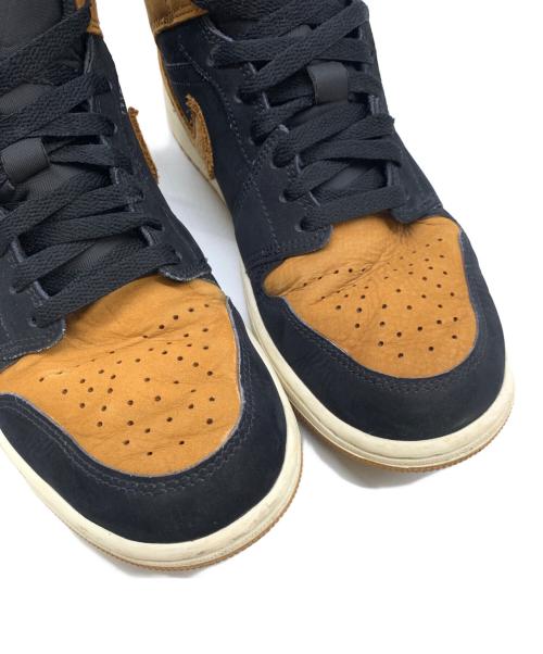 NIKE（ナイキ）NIKE (ナイキ) AIR JORDAN 1 ブラウン×ブラック サイズ:26.5cmの古着・服飾アイテム