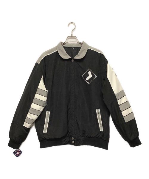 GENUINE MERCHANDISE（ジェニュイン マーチャンダイズ）GENUINE MERCHANDISE (ジェニュイン マーチャンダイズ) JH DESIGN GROUP (ジェイエイチデザイングループ) リバーシブルジャケット ブラック×ホワイト サイズ:XLの古着・服飾アイテム