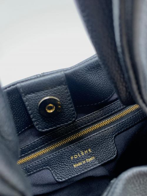 POLENE（ポレーヌ）POLENE (ポレーヌ) 2WAYバッグ　POLENE Numero Neuf ブラックの古着・服飾アイテム