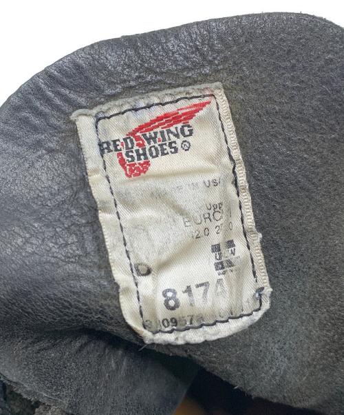 RED WING（レッドウィング）RED WING (レッドウィング) ショートブーツ ブラック サイズ:27cmの古着・服飾アイテム