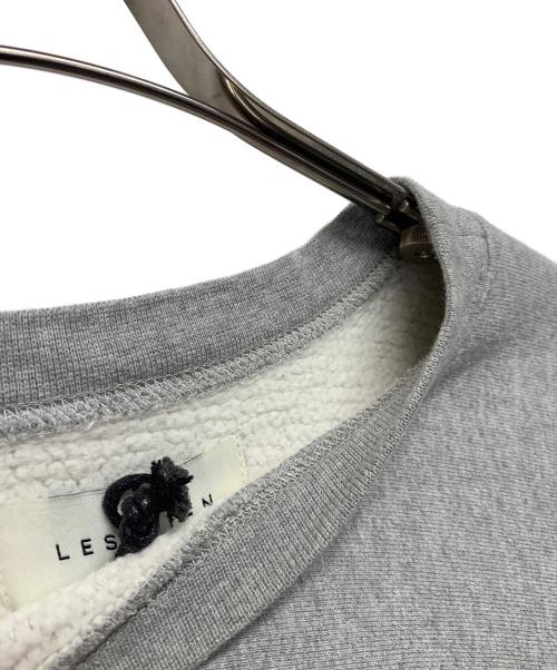 LES TIEN（レスティエン）LES TIEN (レスティエン) スウェット ライトグレー1 サイズ:Lの古着・服飾アイテム