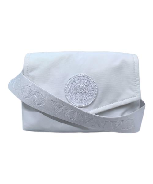 CANADA GOOSE（カナダグース）CANADA GOOSE (カナダグース) ミニウエストバック ホワイトの古着・服飾アイテム