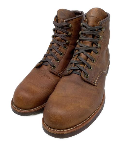 RED WING（レッドウィング）RED WING (レッドウィング) レザーショートブーツ ブラウン サイズ:27cmの古着・服飾アイテム