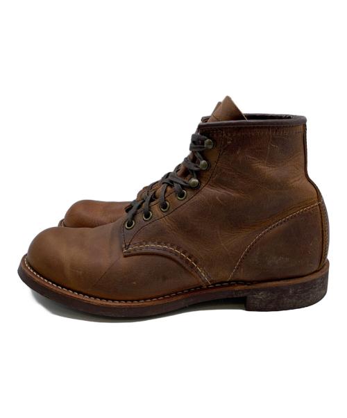RED WING（レッドウィング）RED WING (レッドウィング) レザーショートブーツ ブラウン サイズ:27cmの古着・服飾アイテム