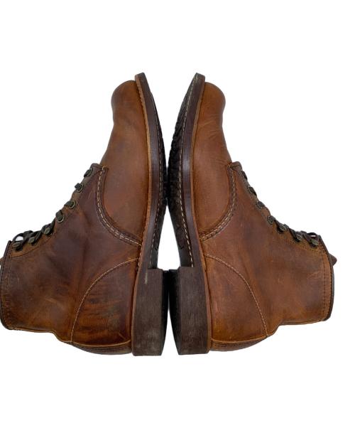 RED WING（レッドウィング）RED WING (レッドウィング) レザーショートブーツ ブラウン サイズ:27cmの古着・服飾アイテム