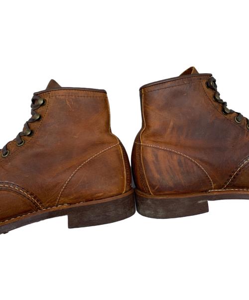 RED WING（レッドウィング）RED WING (レッドウィング) レザーショートブーツ ブラウン サイズ:27cmの古着・服飾アイテム