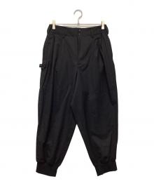 Y-3（ワイスリー）の古着「CLASSIC REFINED WOOL CUFF PANTS」｜ブラック