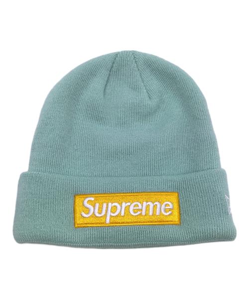 SUPREME（シュプリーム）SUPREME (シュプリーム) New Era (ニューエラ) ニット帽 黄緑の古着・服飾アイテム