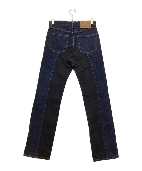 KOJIMA JEANES（コジマジーンズ）KOJIMA JEANES (コジマジーンズ) デニムパンツ インディゴ×ブラック サイズ:SIZE 32の古着・服飾アイテム