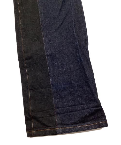 KOJIMA JEANES（コジマジーンズ）KOJIMA JEANES (コジマジーンズ) デニムパンツ インディゴ×ブラック サイズ:SIZE 32の古着・服飾アイテム