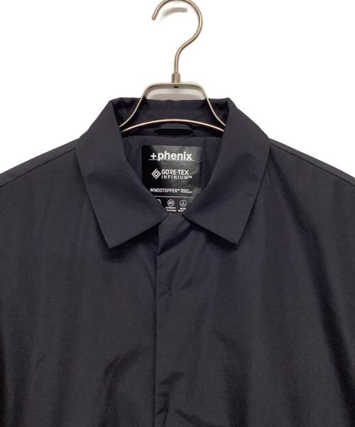PHENIX（フェニックス）PHENIX (フェニックス) ステンカラーコート ネイビー サイズ:Mの古着・服飾アイテム