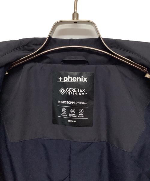 PHENIX（フェニックス）PHENIX (フェニックス) ステンカラーコート ネイビー サイズ:Mの古着・服飾アイテム