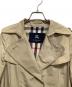 中古・古着 BURBERRY LONDON (バーバリーロンドン) トレンチコート ベージュ サイズ:38：13000円