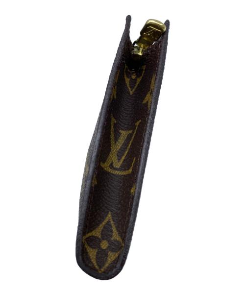 LOUIS VUITTON（ルイ ヴィトン）LOUIS VUITTON (ルイ ヴィトン) 携帯ポーチ ブラウンの古着・服飾アイテム