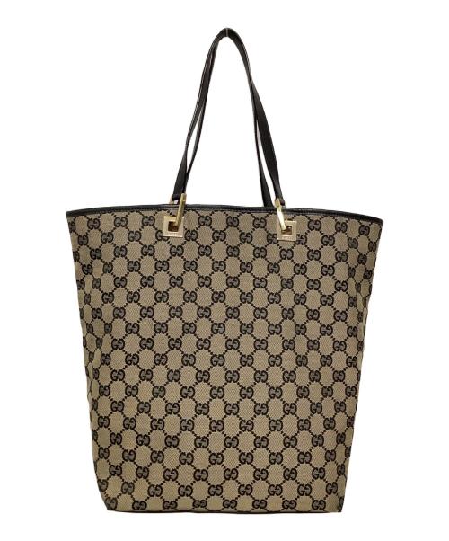 GUCCI（グッチ）GUCCI (グッチ) トートバッグ ベージュの古着・服飾アイテム