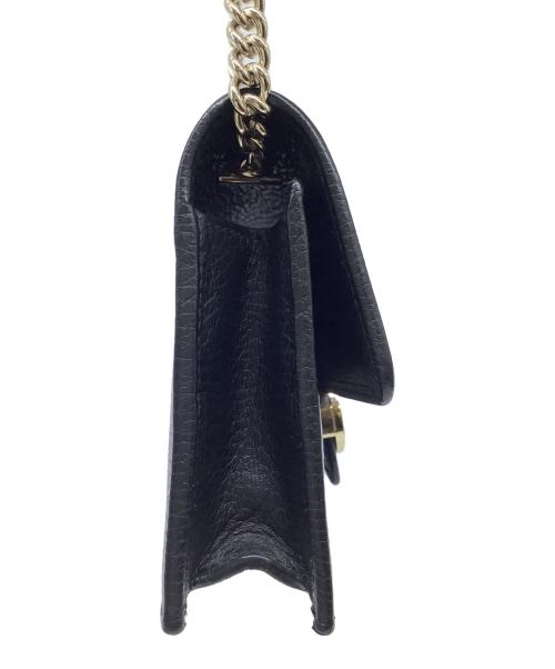 GUCCI（グッチ）GUCCI (グッチ) ショルダーバッグ ブラックの古着・服飾アイテム