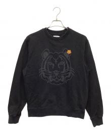 KENZO（ケンゾー）の古着「クルーネックスウェット」｜ブラック