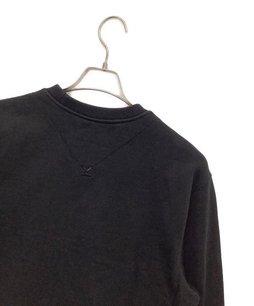 KENZO（ケンゾー）KENZO (ケンゾー) クルーネックスウェット ブラック サイズ:Ｓの古着・服飾アイテム