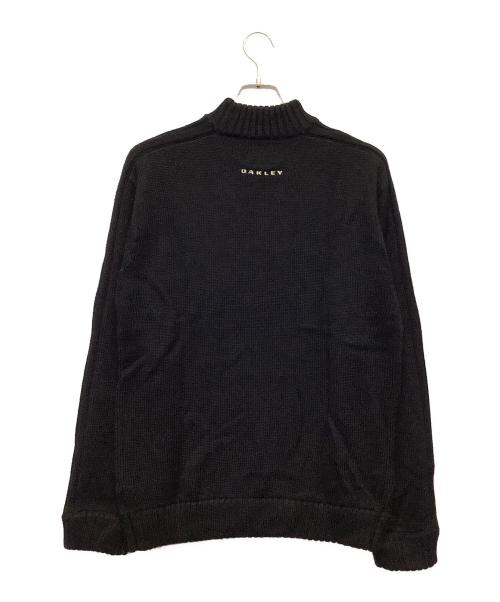 OAKLEY（オークリー）OAKLEY (オークリー) 厚手ニット ブラック×ベージュ サイズ:M 未使用品の古着・服飾アイテム