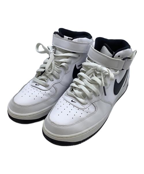 NIKE（ナイキ）NIKE (ナイキ) ハイカットスニーカー ホワイト サイズ:27.5cmの古着・服飾アイテム