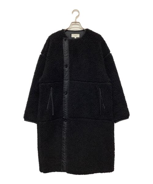 HYKE（ハイク）HYKE (ハイク) フリースコート ブラック サイズ:1の古着・服飾アイテム