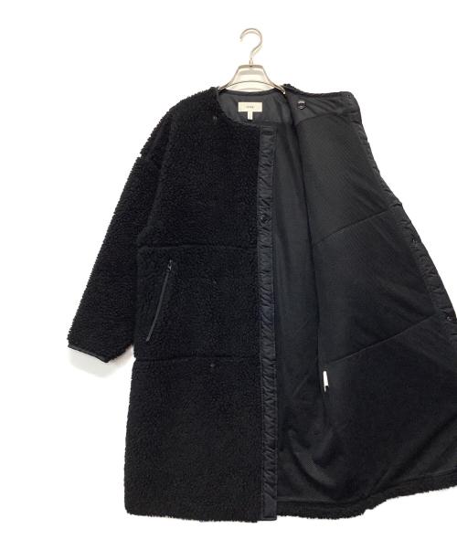 HYKE（ハイク）HYKE (ハイク) フリースコート ブラック サイズ:1の古着・服飾アイテム