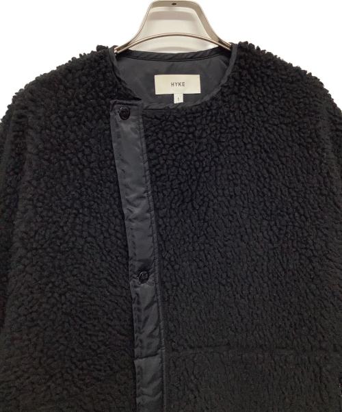 HYKE（ハイク）HYKE (ハイク) フリースコート ブラック サイズ:1の古着・服飾アイテム