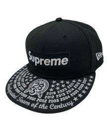 New Era×SUPREME（ニューエラ×シュプリーム）の古着「Undisputed Box Logo New Era」｜ブラック