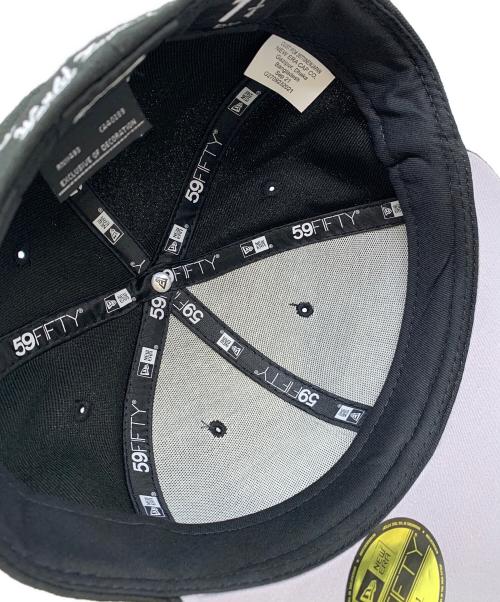 New Era（ニューエラ）New Era (ニューエラ) Supreme (シュプリーム) Undisputed Box Logo New Era ブラック サイズ:7 1/4の古着・服飾アイテム