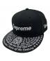 New Era（ニューエラ）の古着「Undisputed Box Logo New Era」｜ブラック