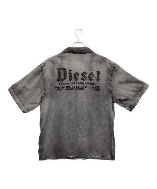 DIESEL（ディーゼル）DIESEL (ディーゼル) 半袖シャツ グレー サイズ:48の古着・服飾アイテム