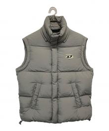 DIESEL（ディーゼル）の古着「ダウンベスト」｜グレー