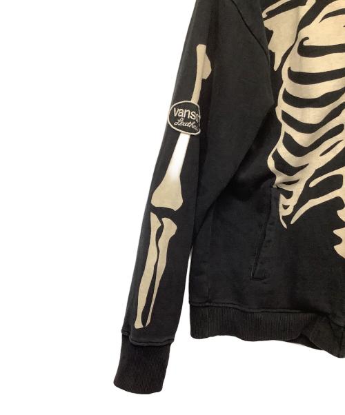 VANSON（バンソン）VANSON (バンソン) ジップパーカー ブラック サイズ:XLの古着・服飾アイテム