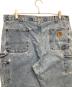中古・古着 CarHartt (カーハート) ダブルニーペインターデニムパンツ サイズ:38：17000円