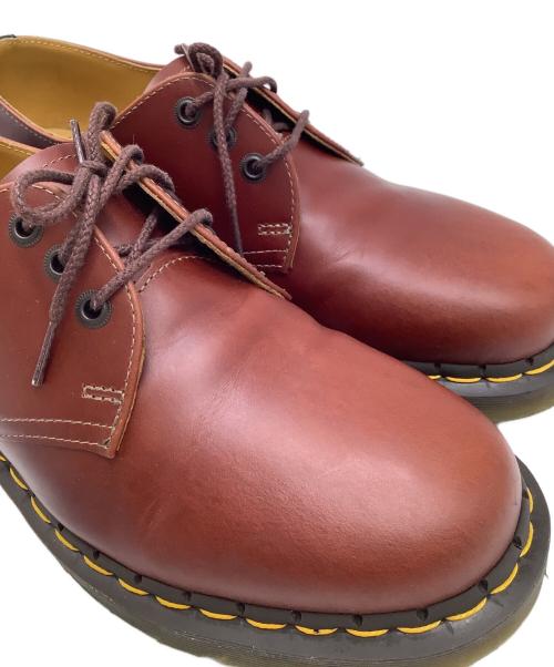 Dr.Martens（ドクターマーチン）Dr.Martens (ドクターマーチン) 3ホールシューズ ブラウン サイズ:26.5の古着・服飾アイテム