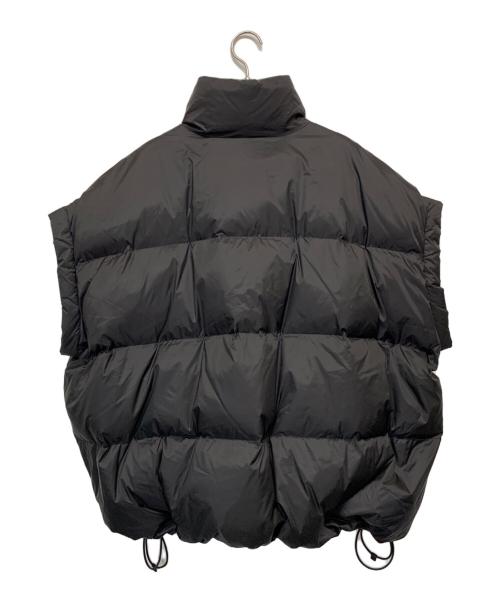 upper hights（アッパーハイツ）upper hights (アッパーハイツ) ビックダウンベスト ブラックの古着・服飾アイテム