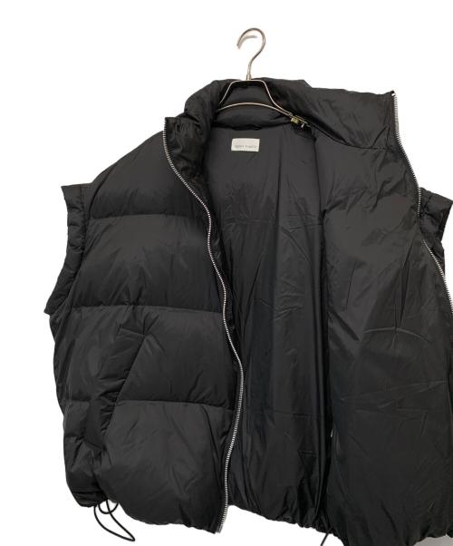 upper hights（アッパーハイツ）upper hights (アッパーハイツ) ビックダウンベスト ブラックの古着・服飾アイテム